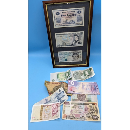 453 - A Collection of UK and World Wide Bank Notes