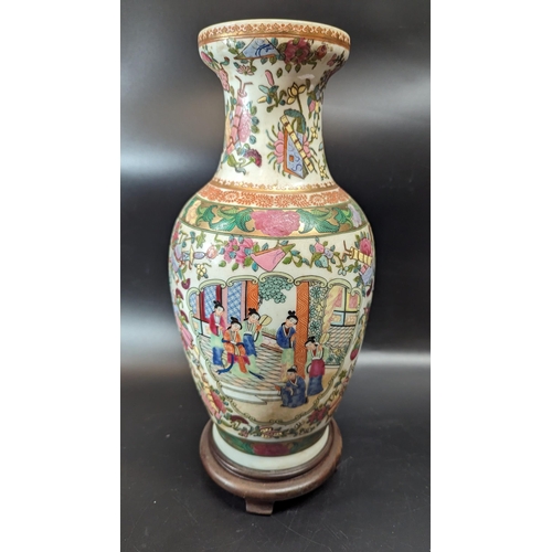 485 - A Chinese Famille Rose Vase.