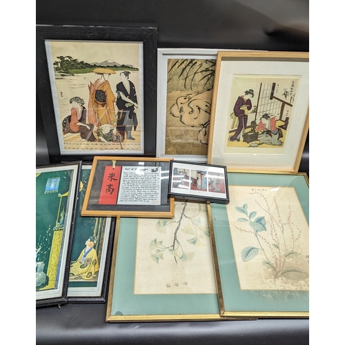 514 - An Assortment of Oriental Pictures and Prints.