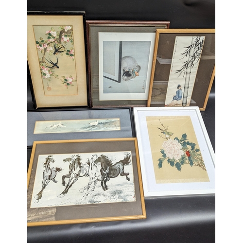 514 - An Assortment of Oriental Pictures and Prints.