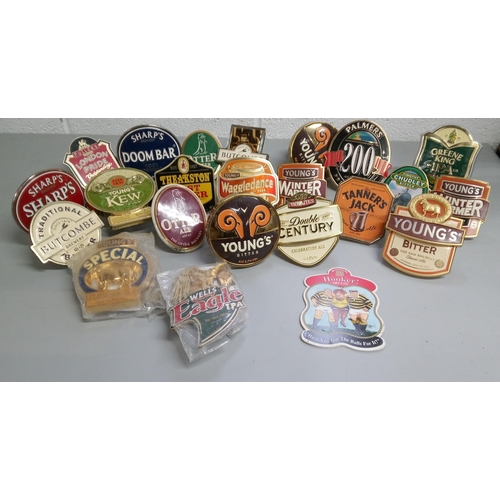 57 - A Selection of Beer Pump Badges. 23 in total.