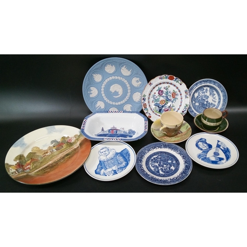 599 - Assorted Vintage China including Royal Doulton, Torquayware etc.