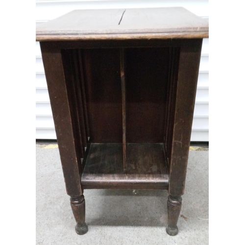 796 - Antique Library Table.