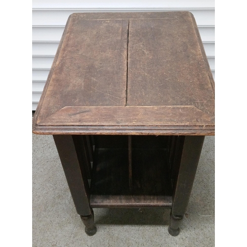 796 - Antique Library Table.