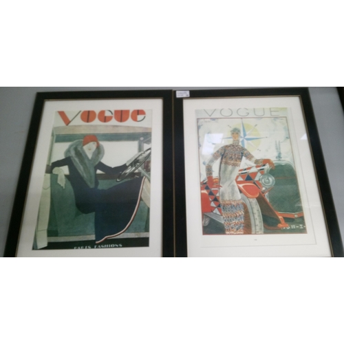 826 - 2 Vogue Prints.