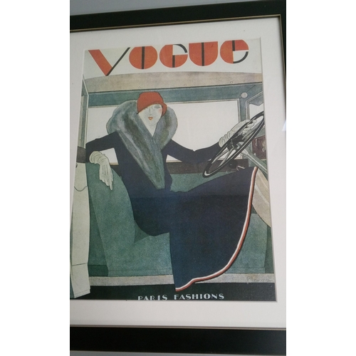 826 - 2 Vogue Prints.