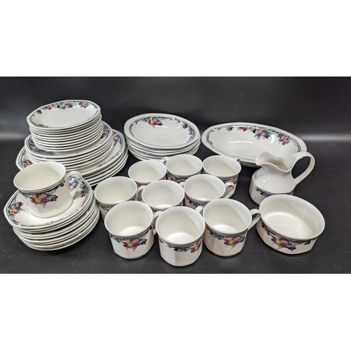 606 - A Quantity/Part Dinner and Tea Service Royal Doulton Autumn Glory.