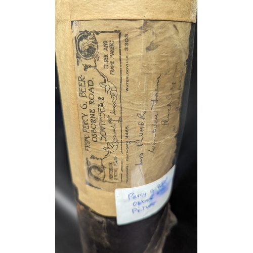 527 - A 1916 75mm Artillery Shell Protective Tube