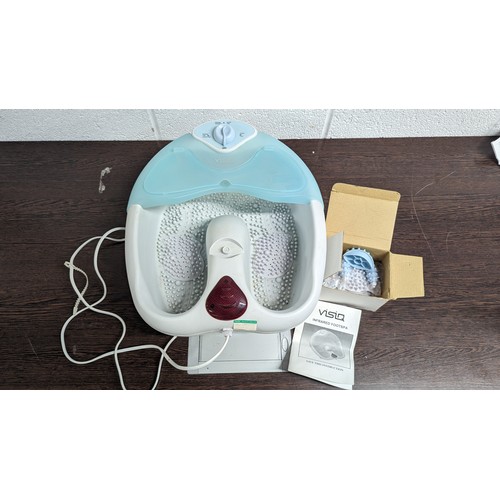 289 - A Visiq Infrared Foot Spa.