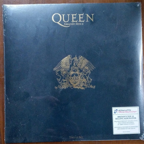 330E - Queen LP's, Sheer Heart Attack, Queen, A Night At The Opera (Gate Fold) and Greatest Hits 2 Double G... 