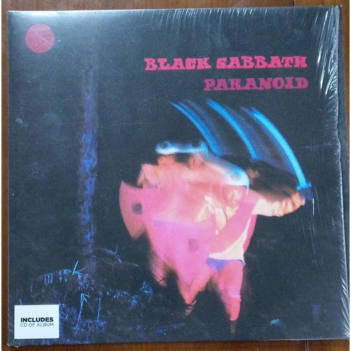 331C - Black Sabbath Paranoid Gate Fold Album opened in original wrap.