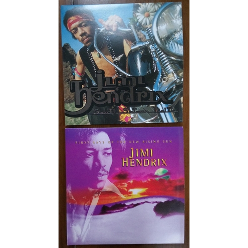 331E - Jimi Hendrix LP's, First Rays of the New Rising Sun (Gate Fold Double Album) and South Saturn Delta ... 