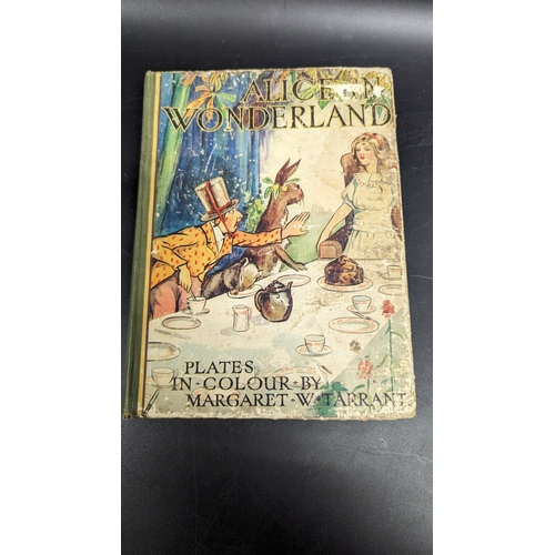 543 - Alice In Wonderland with Colour Plates by Margaret W Tarrant