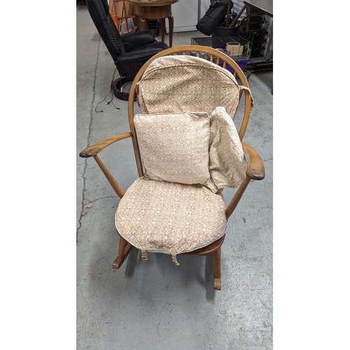 619 - An Ercol Rocking Chair.