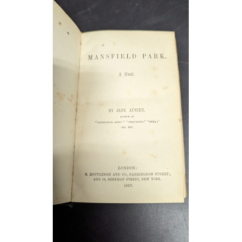 546 - An 1857 Edition of Mansfield Park - Jane Austin