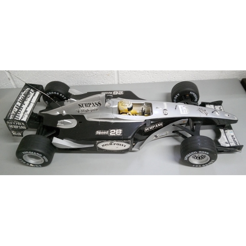 1215 - A Large Racing Car, Remote Control. No Remote.