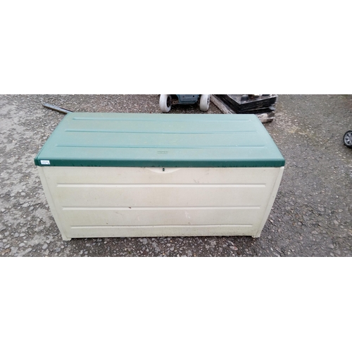 164 - A Keter Garden Storage Box (Plastic).