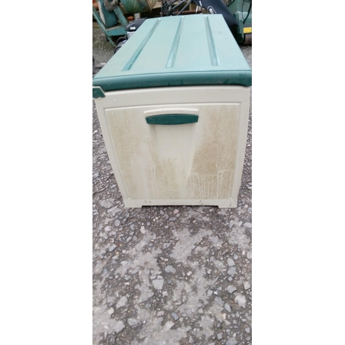 164 - A Keter Garden Storage Box (Plastic).