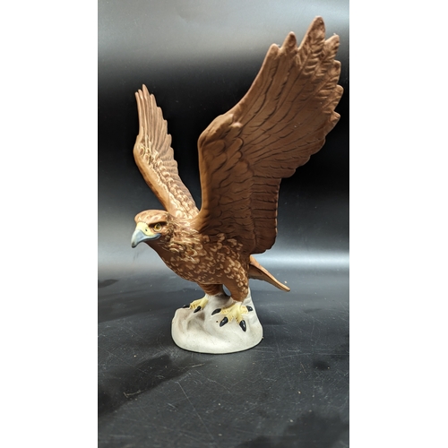 556 - A Beswick Golden Eagle- No Chips or Cracks