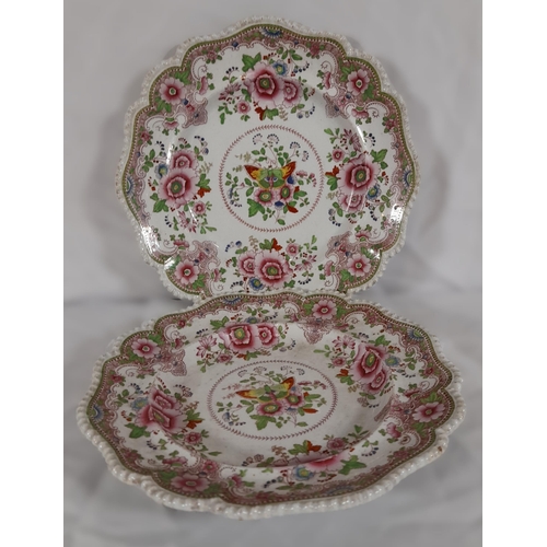 245 - A Selection of Antique Decorative Plates. 22 in Total including Wedgewood, Swansea and Stone.