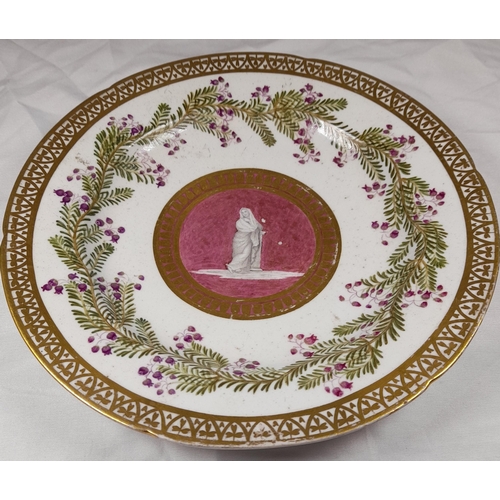 245 - A Selection of Antique Decorative Plates. 22 in Total including Wedgewood, Swansea and Stone.