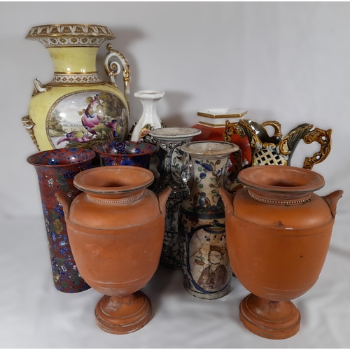 248 - A Selection of Vases in differing Styles