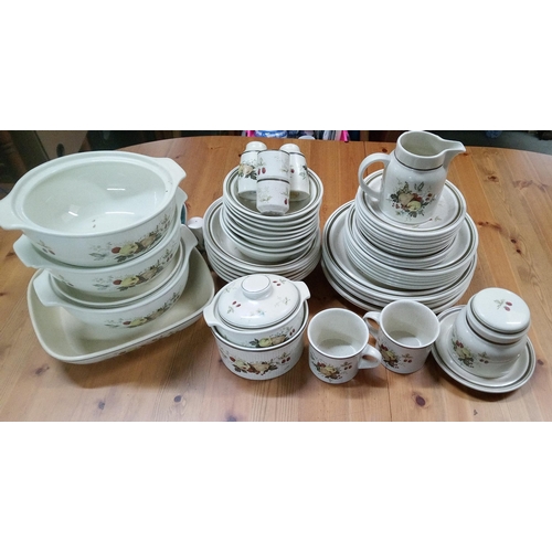 1053 - Royal Doulton Cornwall Dinner Service Approx 50 Pieces.