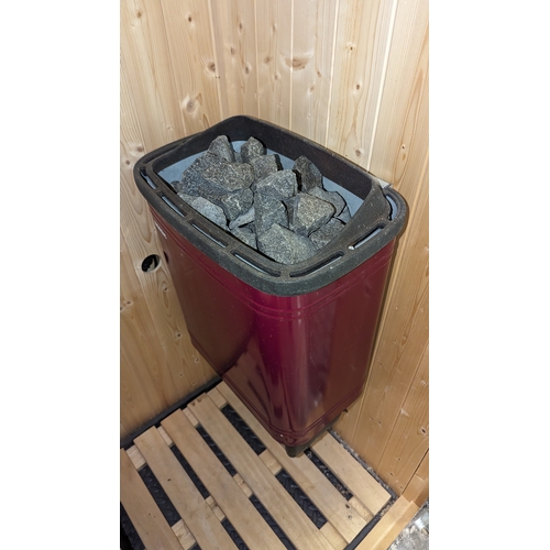 151C - A Nordic Sauna Hot Stones Heater and Accessories