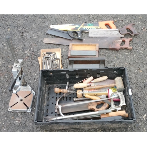 101B - Selection of Saws, Drill Bits, Sharpening Stones and Much More.