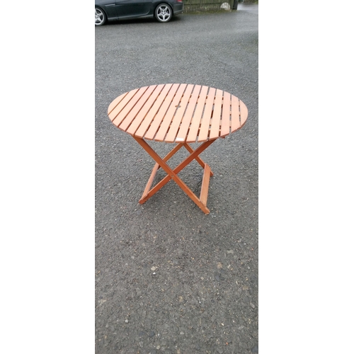 104B - Folding Garden Table.