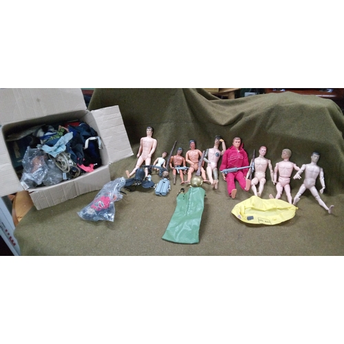 1301 - Selection of Action Man Figures and Accessories.