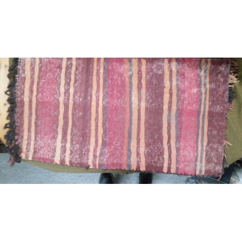 574 - Hand Made Rugs made into a Sack/Cushion Cover. 115cm x 58cm.