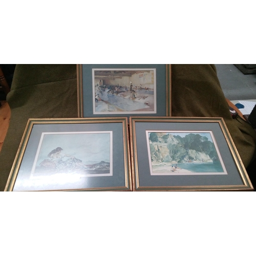 625 - A Selection of 6 Russel Flint Prints.