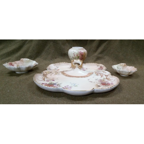 633 - Antique Royal Worcester Cake Platter.