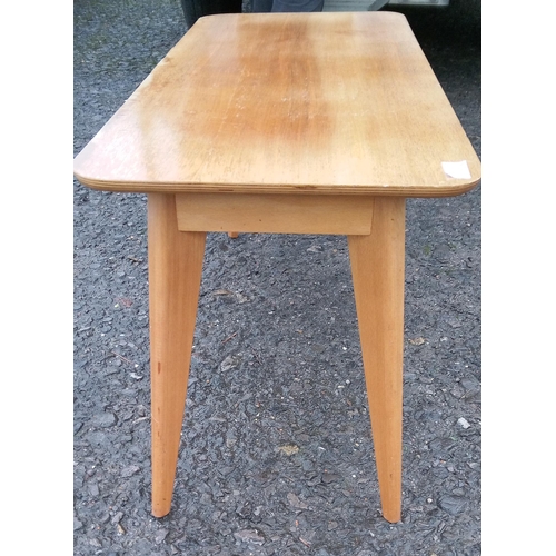 647 - A Mid Century Coffee Table 45cm H x 88cm W x 38cm D.