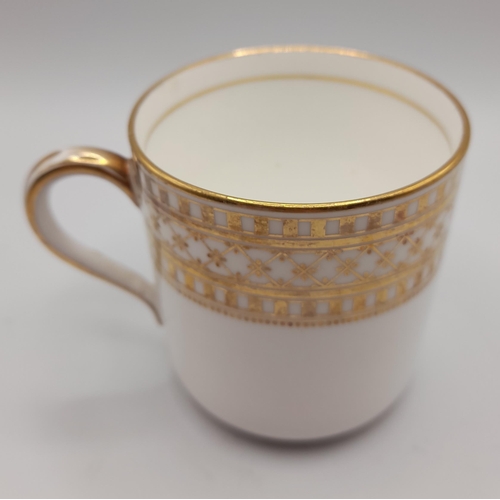 259 - A Selection of Cups, Small Plates and more with gold patterning.