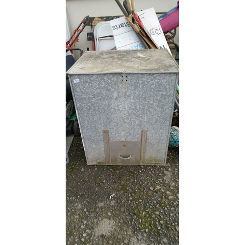 223 - Galvanised Coal Bunker