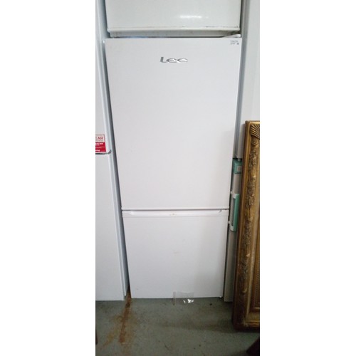 297 - A LEC Fridge Freezer (Top Fridge) 113cm x 54cm x 59cm.