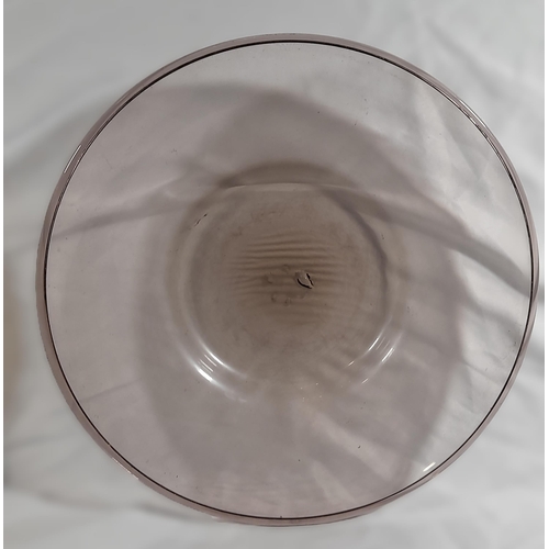 288 - Glass Bowls, 2 glass and 1 ? in Shades of Brown some with Swirl Patterning and a Matching Pair of De... 