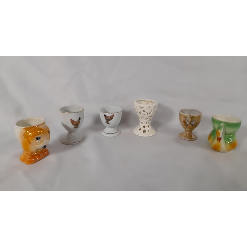 63 - A Collection of Vintage Egg Cups. 6 in Total.