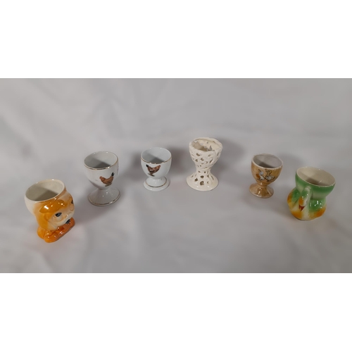 63 - A Collection of Vintage Egg Cups. 6 in Total.