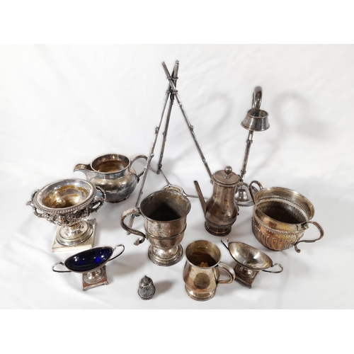 303 - A mixed collection of Silver Plate Ware.