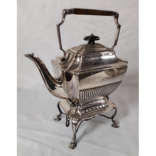 36 - A Collection of 3 Pieces of Matching Antique Silverplateware comprising of A Coffee Pot, and Teapot ... 