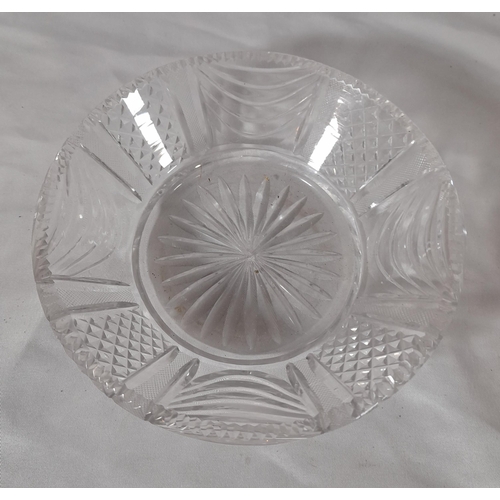 367 - A Collection of Crystal Ware including an Oval Dish, 30cm L x 22.5cm W, A Bowl 15.5cm Diameter and t... 