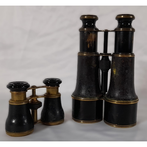 372 - A Pair of Vintage Binoculars. With 