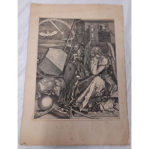 500 - A Selection of Antique Book Plates, Pen and Ink Drawings, Watercolours, Postcards and More. All with... 