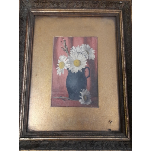 507 - A Collection of Mainly Gilt Framed Original Oils of Floral Arrangements, on board and canvas and One... 