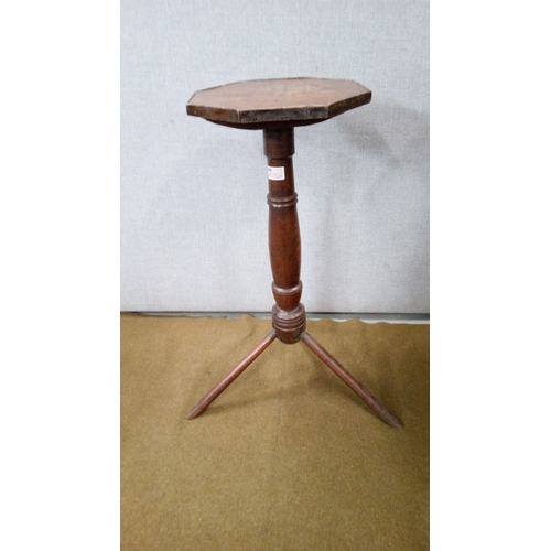 729 - A Selection of occasional tables on Tripod legs with carved detailing