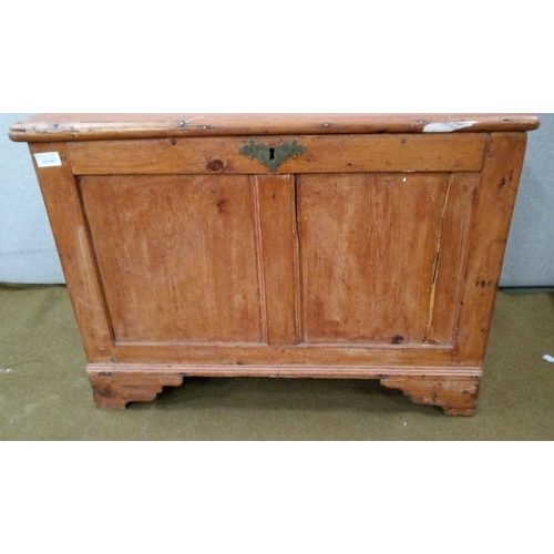 450 - A Georgian Coffer.
58cm high,80cm wide, 41cm deep