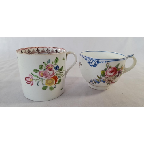 260A - A Selection of Antique China Teacups.